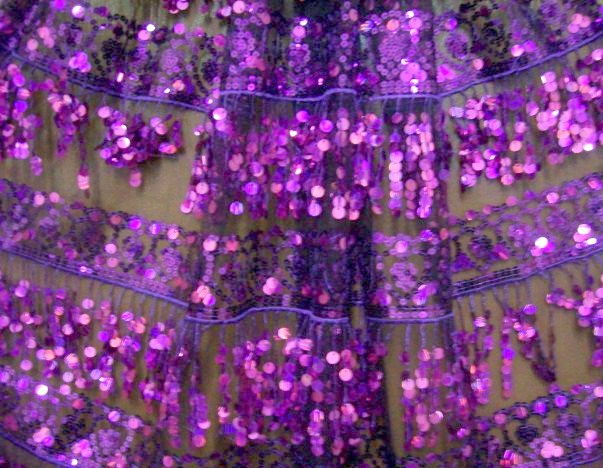 8.Purple Sequins Queen